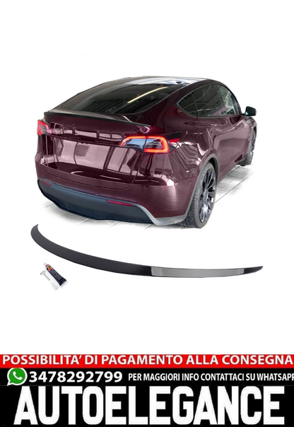 Spoiler posteriore Performance nero lucido per Tesla Model Y dal 2019