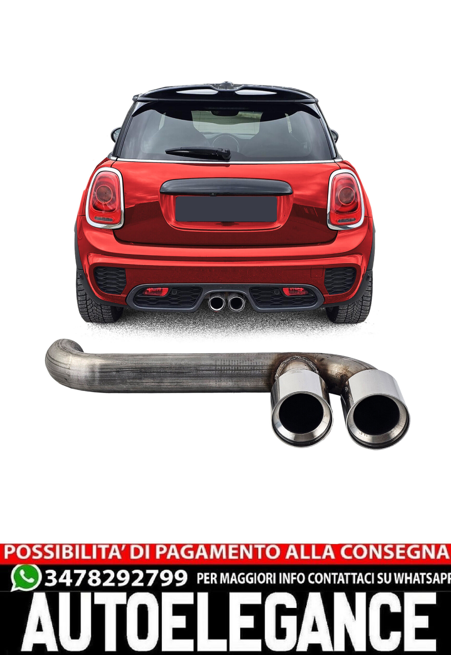 Terminale di scarico per Mini One Cooper F56 F57 2014-2020