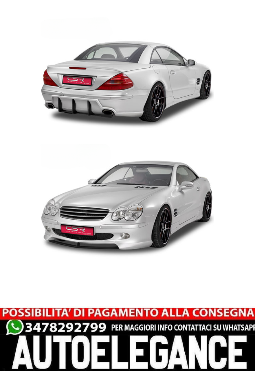 Bodykit Tuning Spoiler Set for Mercedes-Benz SL R230