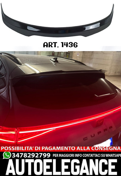 ALA AGGIUNTIVA ADATTA PER CUPRA FORMENTOR 2020+ NERO LUCIDO LOOK SPORTIVO