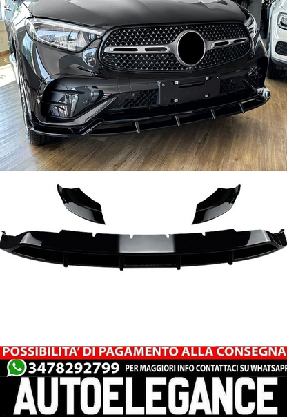 Front spoiler suitable for Mercedes X254 C254 GLC with AMG package 