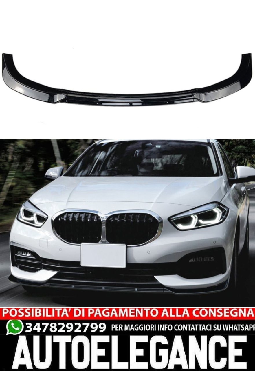 Spoiler anteriore adatto per BMW serie 1 F40 F41