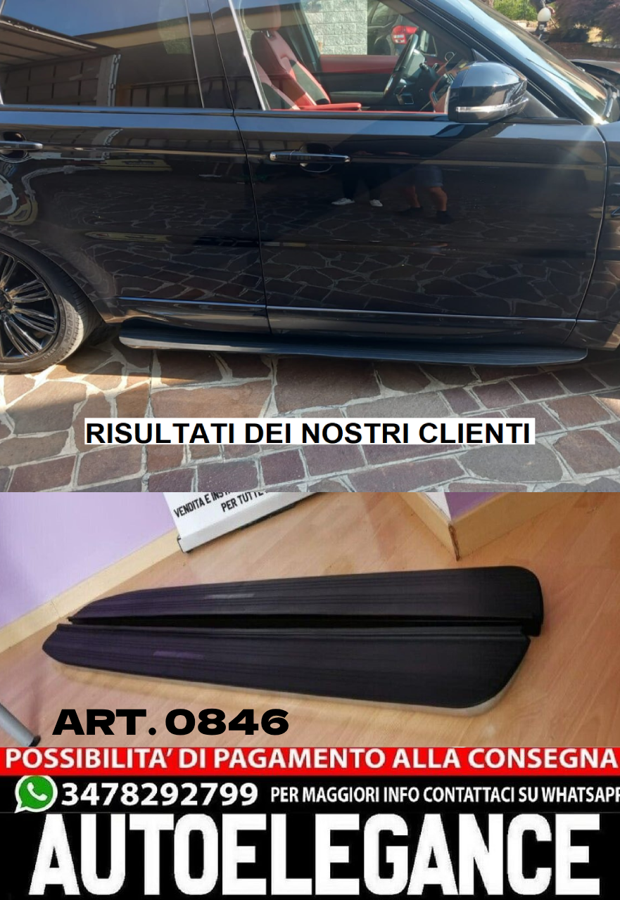 PEDANE LATERALI LAND ROVER RANGE ROVER SPORT DAL 2013+ SOTTOPORTA ..-