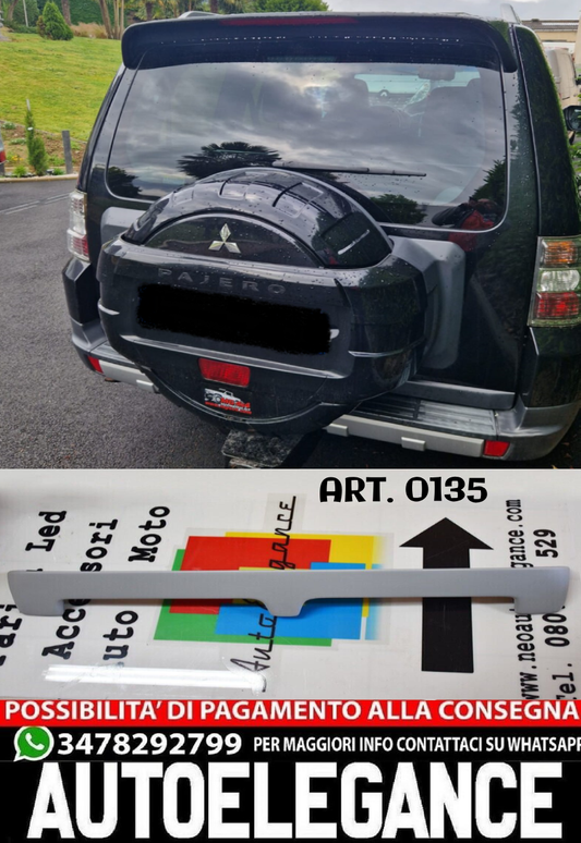 SPOILER POSTERIORE ADATTO PER MITSUBISHI PAJERO SPORT 2006-2015 TUNING