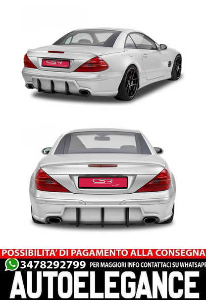Diffusore posteriore per Mercedes-Benz SL-Klasse R230