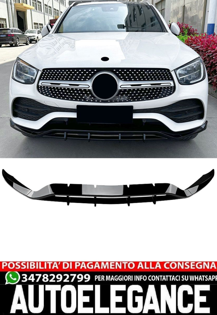 Spoiler anteriore per Mercedes X253 C253 GLC restyling con pacchetto AMG 19-22