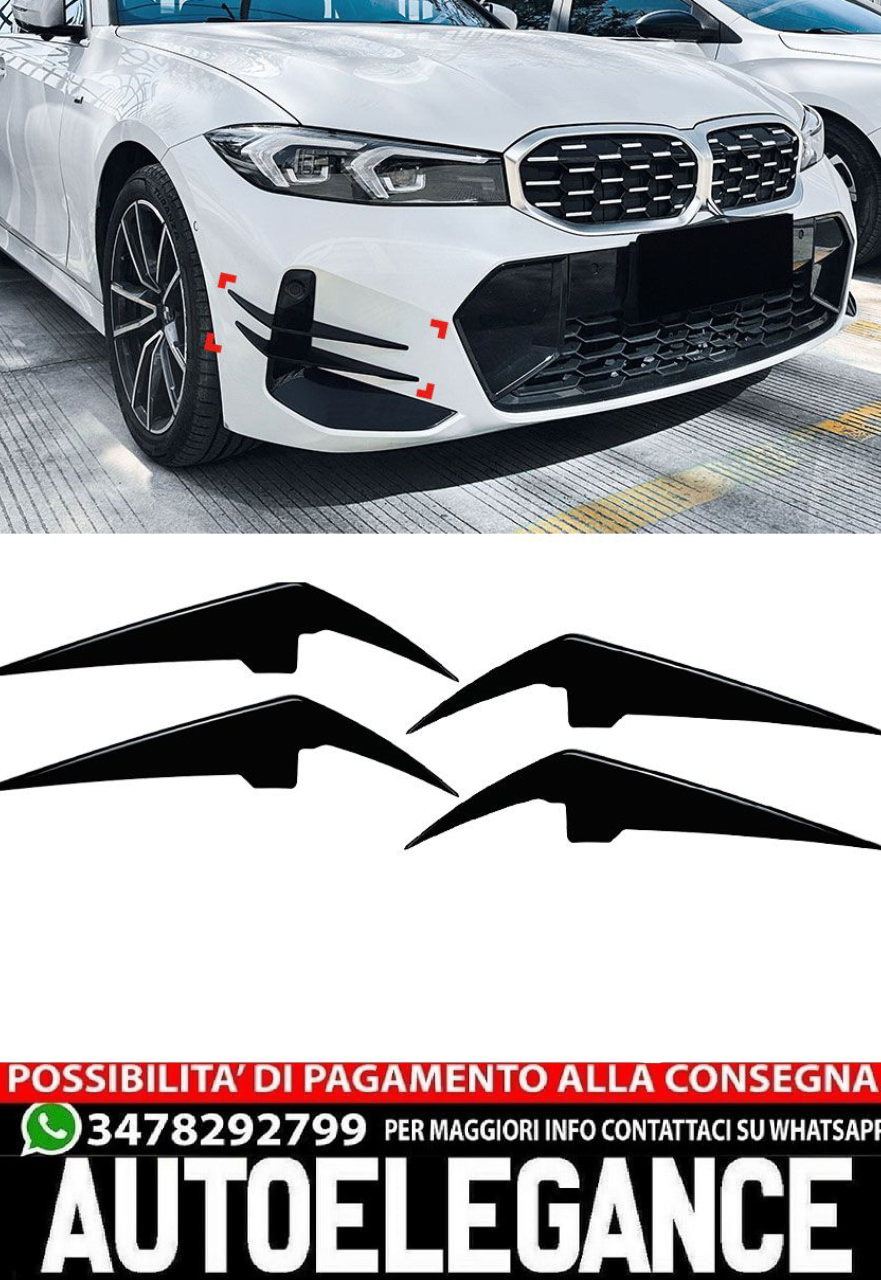 FRONT SPOILER for BMW 3 G20 G21 LCI 2007/2022 
