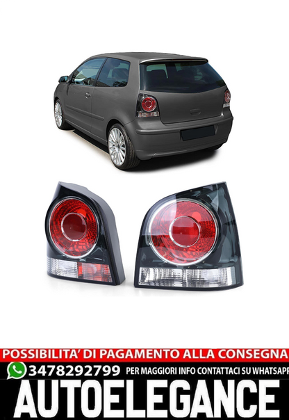 Fanali posteriori neri per VW Polo 9N3 05-09