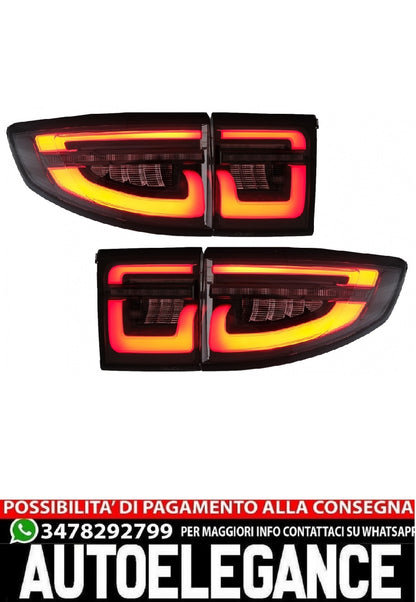 LED Rear Lights Suitable for LAND ROVER DISCOVERY SPORT L550 (2014-2019) Conversion to 2020-up Smoke 