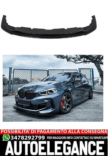 splitter anteriore adatto per BMW Serie 1 F40 M Sport (dal 2019