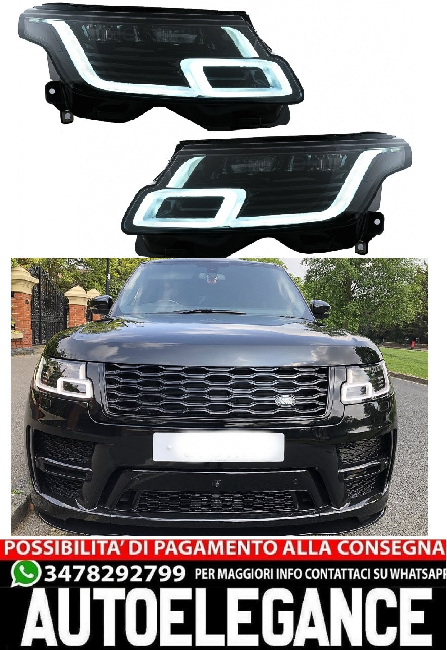 Fari full LED adatti per Land Range Rover IV Vogue SUV L405 (2013-2017)