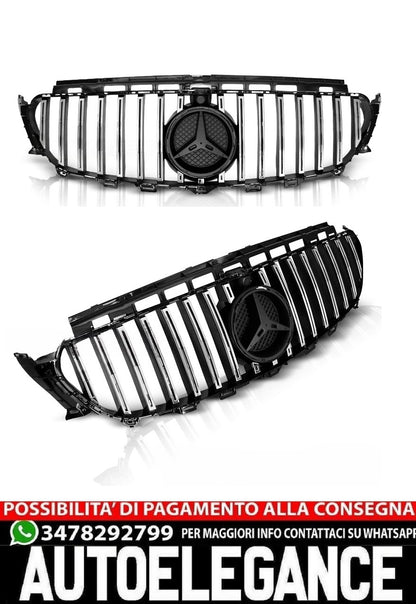 BLACK CHROME SPORT GRILLE SUITABLE FOR MERCEDES W213 16-19