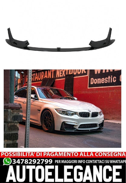 Paraurti anteriore Spoiler a labbro adatto per BMW F80 M3 Berlina F82 M4 Coupe F