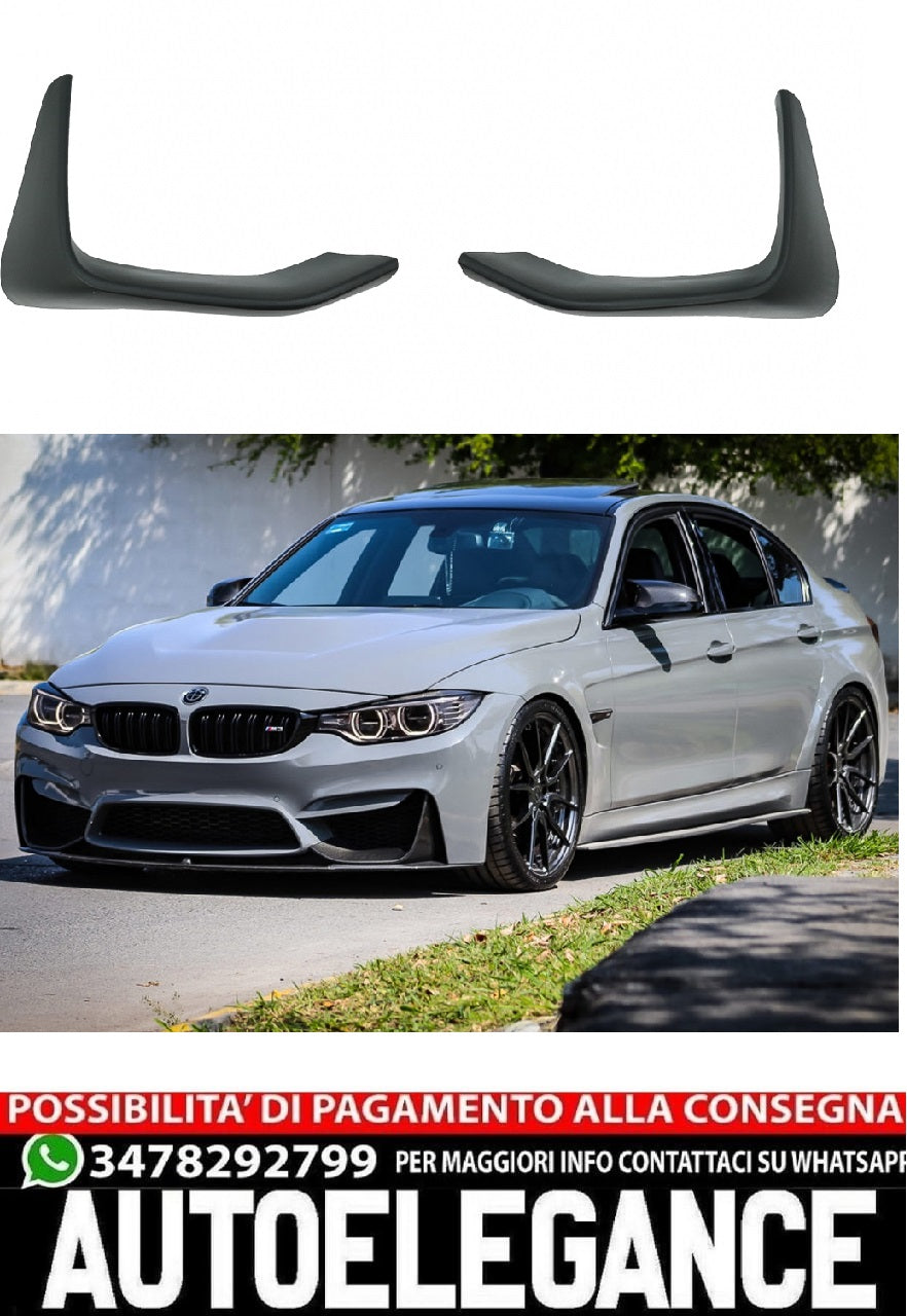 Paraurti anteriore Spoiler Splitter Flaps adatto per BMW F80 M3 F82/F83 M4 (2014