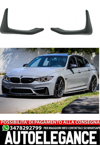 Paraurti anteriore Spoiler Splitter Flaps adatto per BMW F80 M3 F82/F83 M4 (2014