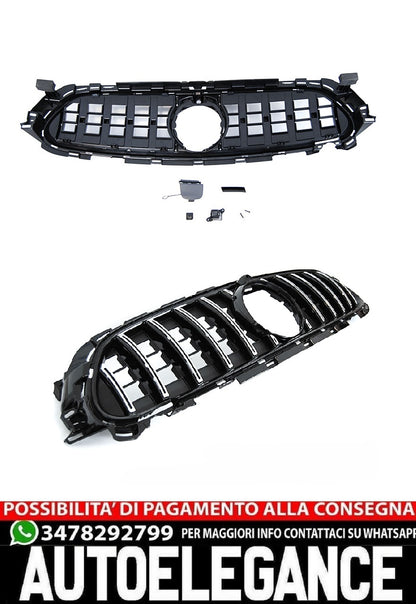 GRIGLIA SPORT CROMATA NERA ADATTA PER MERCEDES W213 SPORT 20-23