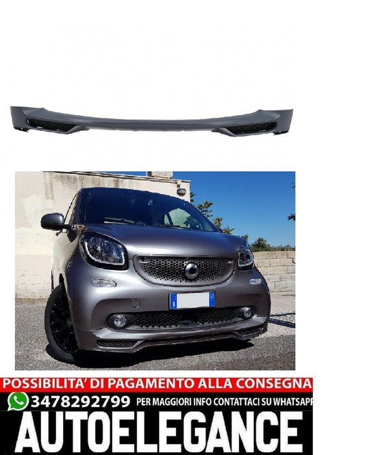 Front bumper SPLITTER for Smart ForTwo 453 (2014-2019)