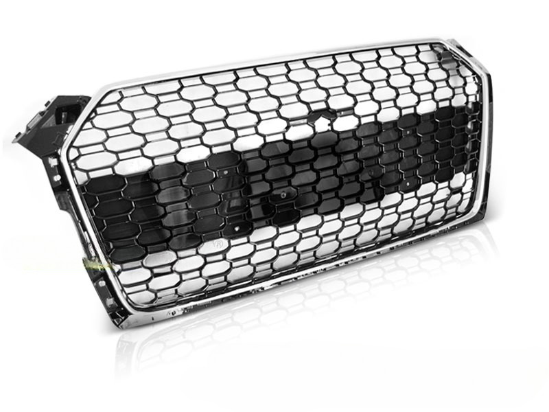 GRIGLIA SPORT CROMATA NERO LUCIDO ADATTO PER AUDI A5 16-19