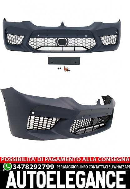 Front Bumper Suitable for BMW 5 Series G30 G31 Sedan Touring (2017-2019) M5 Sport Design