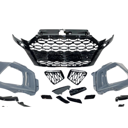 💫ART.3215 Paraurti Anteriore Audi A3 3 Porte/Sportback 2017-2019 Look RS3 21💫