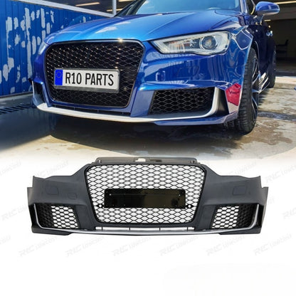 💕ART.6609 PARAURTI ANTERIORE ADATTA PER AUDI A3 8V HATCHBACK /SPORTBACK 13-15💕