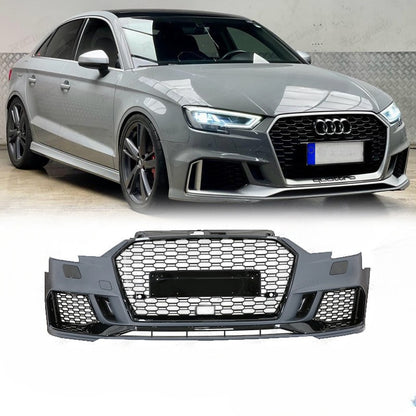 💕ART.6631 PARAURTI ANTERIORE ADATTA PER AUDI A3 8V 2012-2016 LOOK RS3💕
