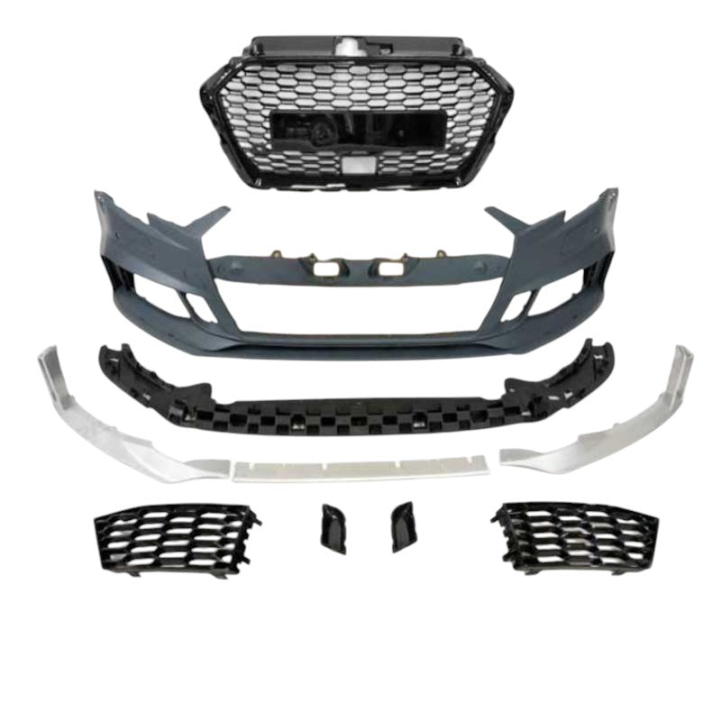 💕ART.6631 PARAURTI ANTERIORE ADATTA PER AUDI A3 8V 2012-2016 LOOK RS3💕