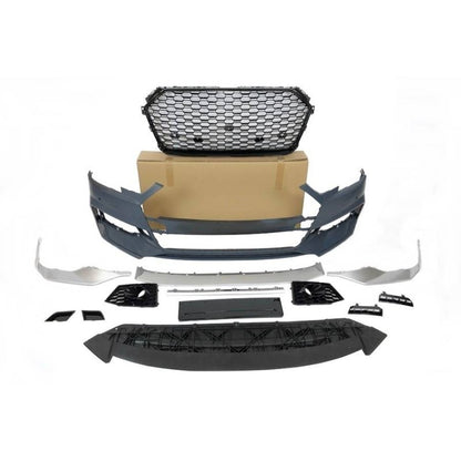 💫ART.4166 Paraurti Anteriore per Audi A4 B9 16-19 Look RS4💫