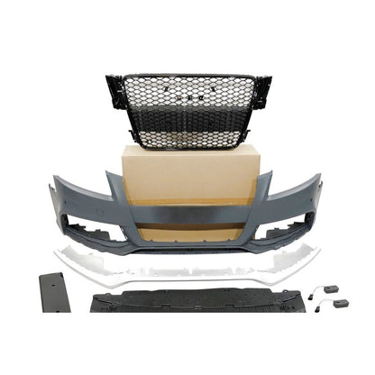 💫ART.4346 Paraurti Anteriore e Splitter adatto per Audi A5 07-12 look RS5💫