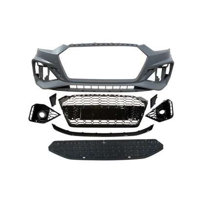 💫ART.4367 Paraurti e Splitter Anteriore adatto per Audi A5 2020+ Look RS5💫