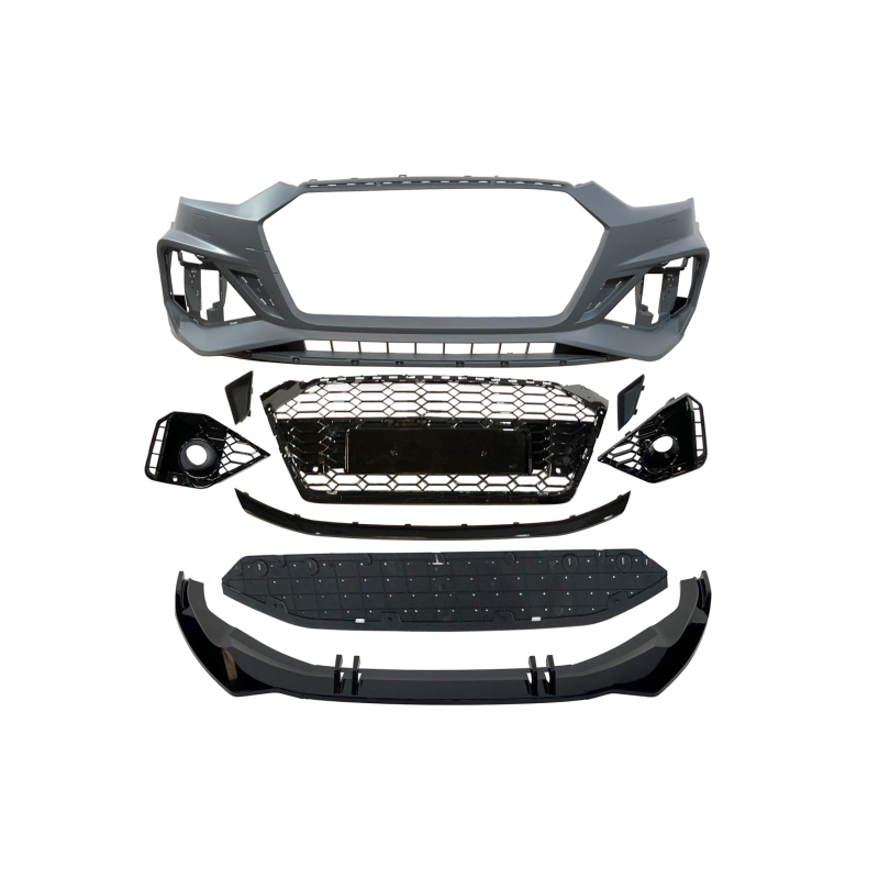 💫ART.4367 Paraurti e Splitter Anteriore adatto per Audi A5 2020+ Look RS5💫
