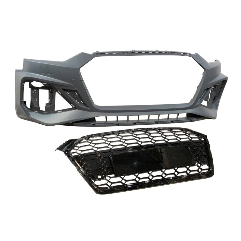 💫ART.4367 Paraurti e Splitter Anteriore adatto per Audi A5 2020+ Look RS5💫