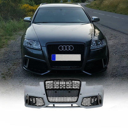 💕ART.6678 PARAURTI ANTERIORE ADATTO PER AUDI A6 4F 2004-2011 LOOK RS6💕
