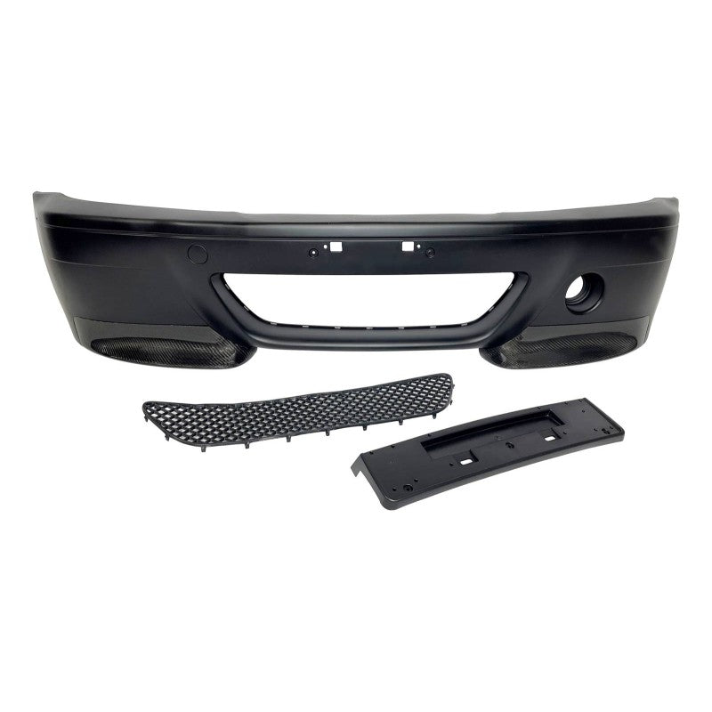 💫ART.4653 Paraurti Anteriore per BMW E46 Look M3 C/Flap Carbono Look CSL💫
