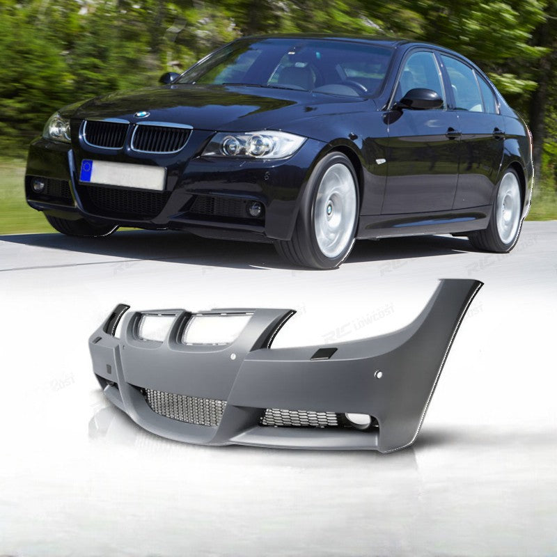 💕ART.6777 PARAURTI ANTERIORE ADATTO PER BMW E90 E91 05-08 LOOK M PDC💕