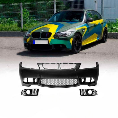 💕ART.6772 PARAURTI ANTERIORE ADATTO PER BMW E90 E91 05-08 LOOK M3 PDC 💕