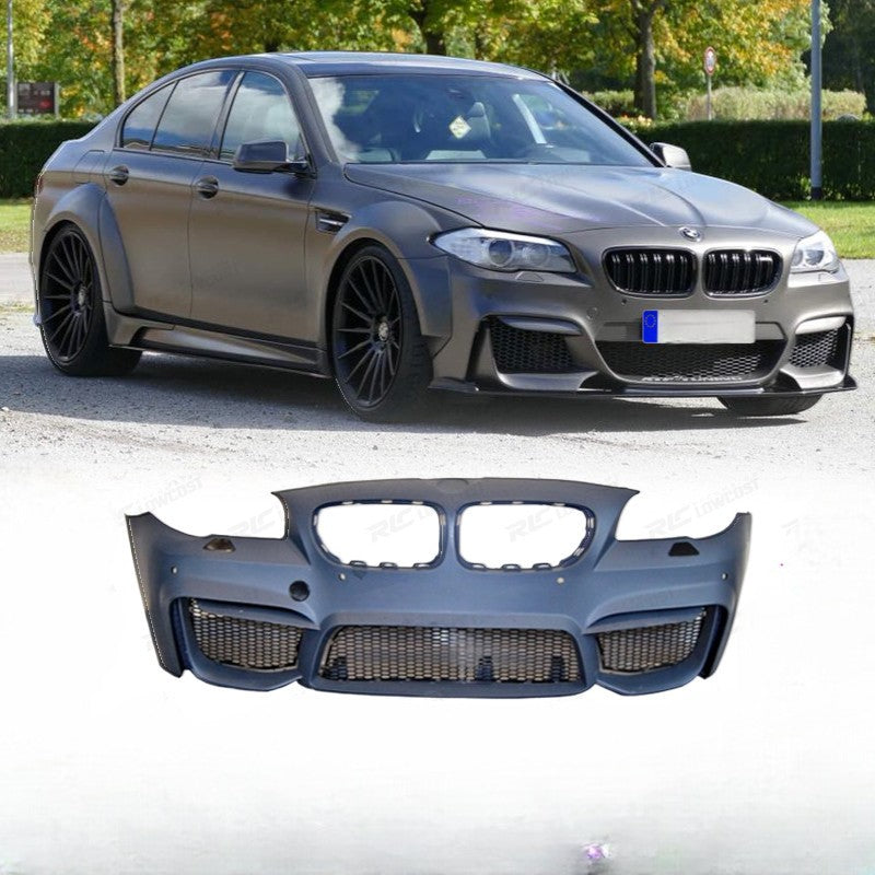 💕ART.7009 PARAURTI ANTERIORE ADATTO PER BMW F10 F11 F18 LOOK 10-12 M4💕