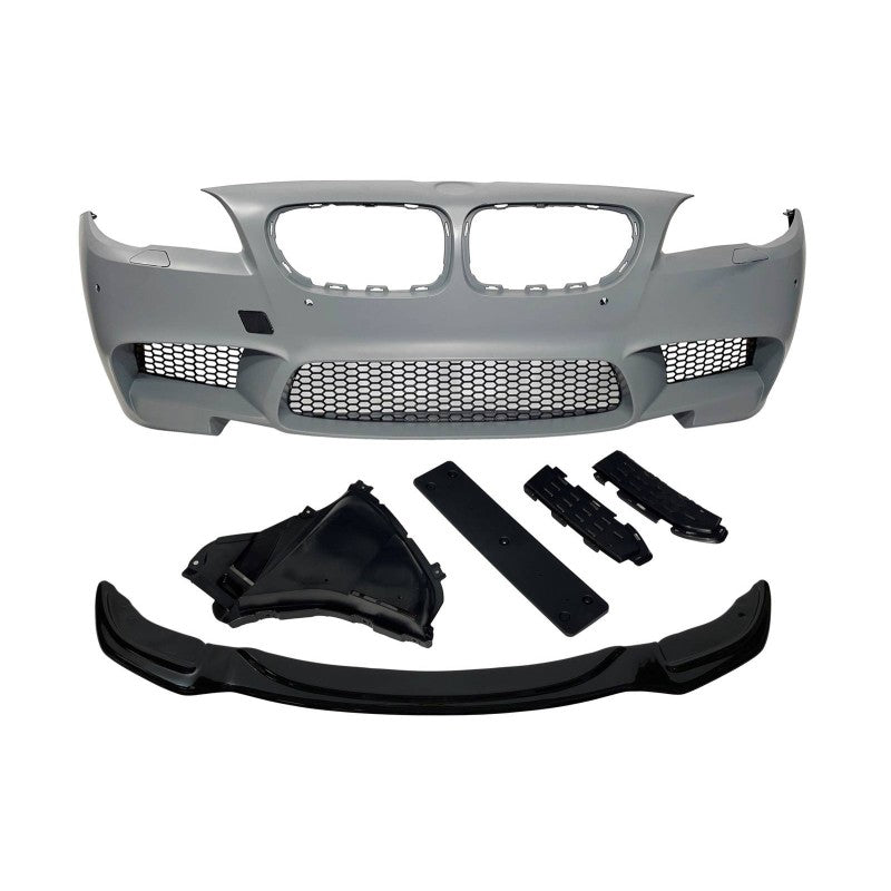 💫ART.5342 Paraurti Anteriore + Splitter per BMW F10 / F11 / F18 2010-2012 ABS💫