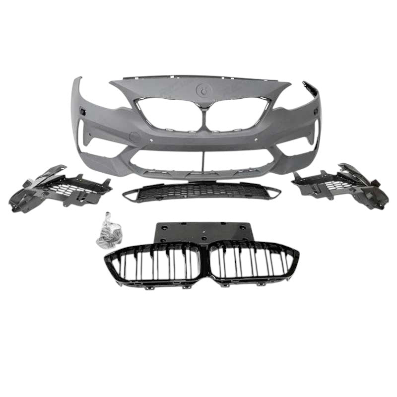 💕ART.6757 PARAURTI ANTERIORE ADATTO PER BMW F22 F23 LOOK M2C COMPETITION💕