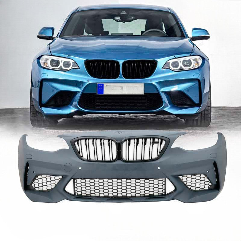 💕ART.6757 PARAURTI ANTERIORE ADATTO PER BMW F22 F23 LOOK M2C COMPETITION💕