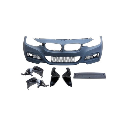 💫ART.5307 Paraurti Anteriore + Splitter per BMW F30-F31 Look M-Performance💫