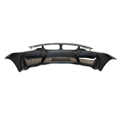 💫ART.5297 Paraurti Anteriore + Splitter per BMW F30-F31 Look M4 ABS💫
