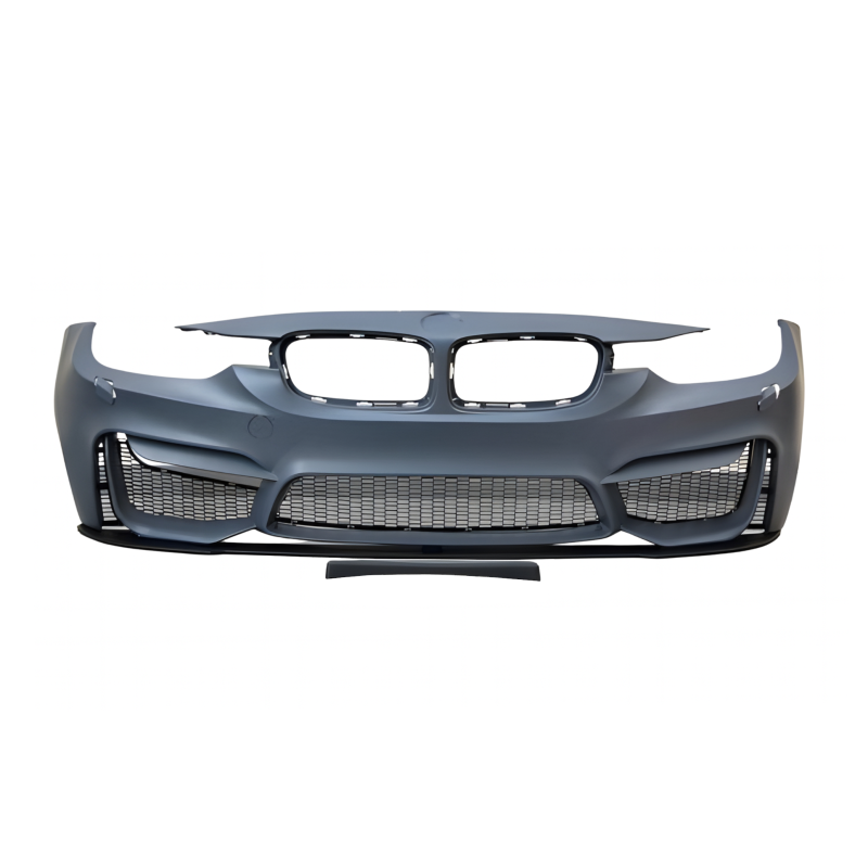 💫ART.5297 Paraurti Anteriore + Splitter per BMW F30-F31 Look M4 ABS💫