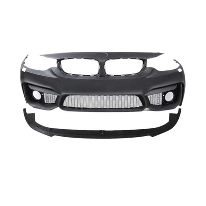 💕ART.6968 PARAURTI ANTERIORE ADATTO PER BMW F32 F33 F36 LOOK M4 SRA GRIGLIE💕