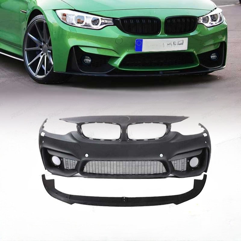 💕ART.6979 PARAURTI ANTERIORE ADATTO PER BMW 32 F33 F36 LOOK M4 SRA💕