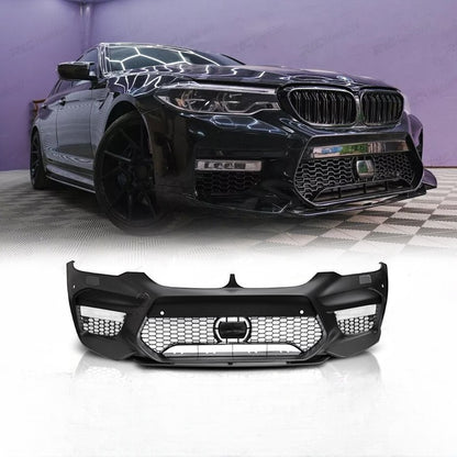 💕ART.7016 PARAURTI ANTERIORE ADATTO PER BMW G30 G31 17-20 LOOK M5 PDC💕