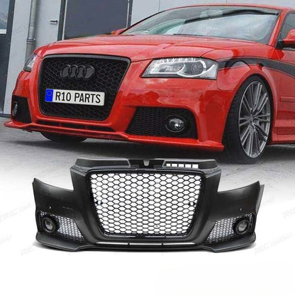 💕ART.6604 PARAURTI ANTERIORE ADATTA PER AUDI A3 8P 08-12 RS NERO PDC💕
