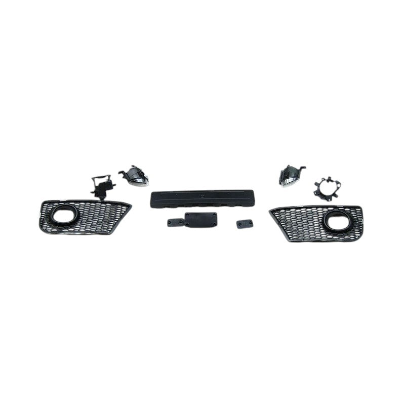💕ART.6604 PARAURTI ANTERIORE ADATTA PER AUDI A3 8P 08-12 RS NERO PDC💕