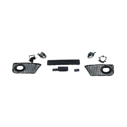 💕ART.6604 PARAURTI ANTERIORE ADATTA PER AUDI A3 8P 08-12 RS NERO PDC💕