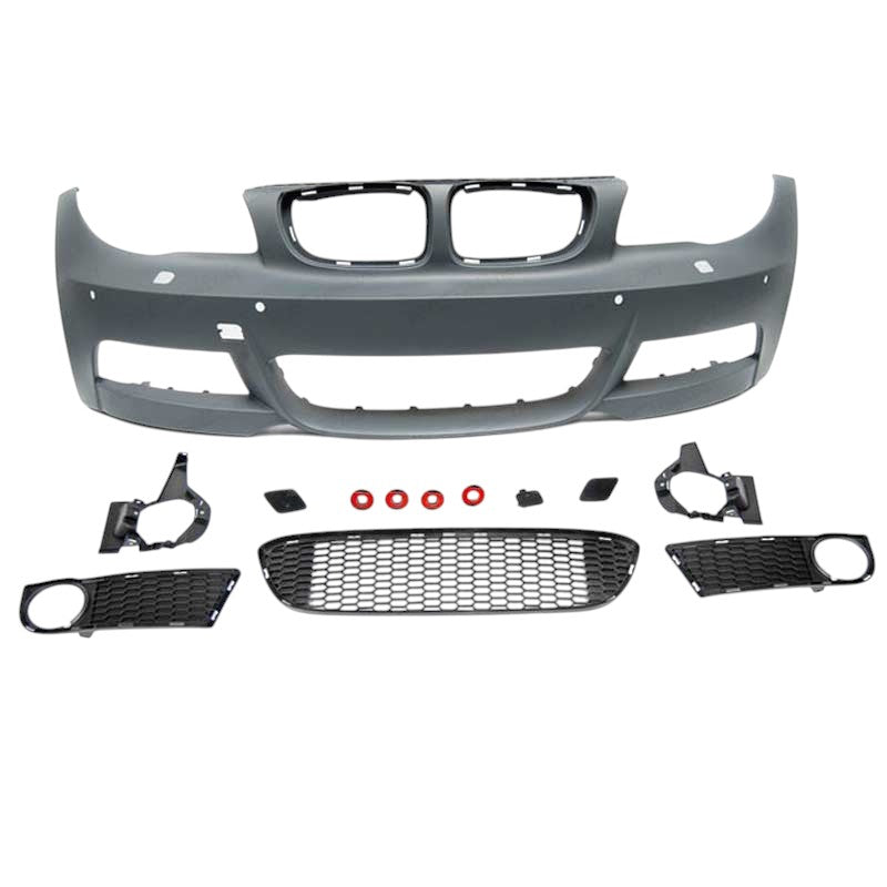 💕ART.6711 PARAURTI ANTERIORE ADATTO PER BMW E81 E82 E87 E88 LCI 07-13 LOOK M💕